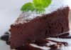 Torta di pere e cioccolato senza farina e zucchero