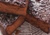 Torta fresca al cioccolato