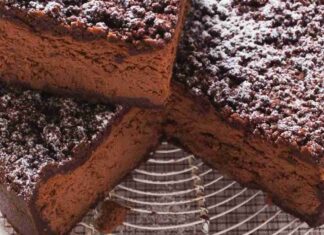 Torta fresca al cioccolato