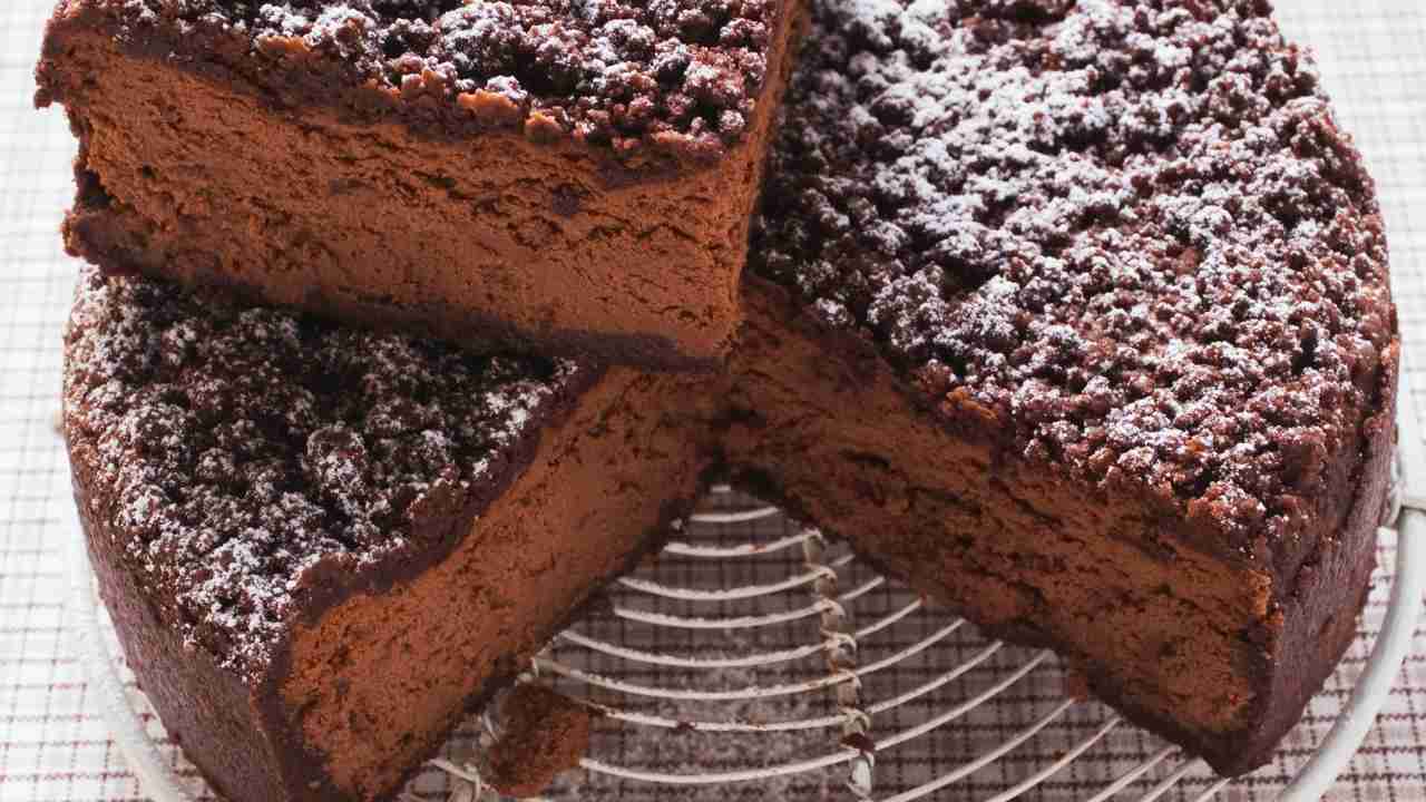 Torta fresca al cioccolato