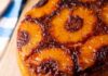 Torta rovesciata con il caramello