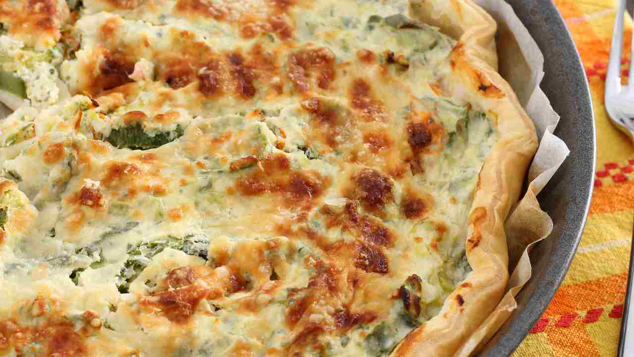 Torta rustica della nonna con zucchine - Ricettasprint.it