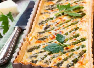 Torta asparagi formaggi - Ricettasprint.it