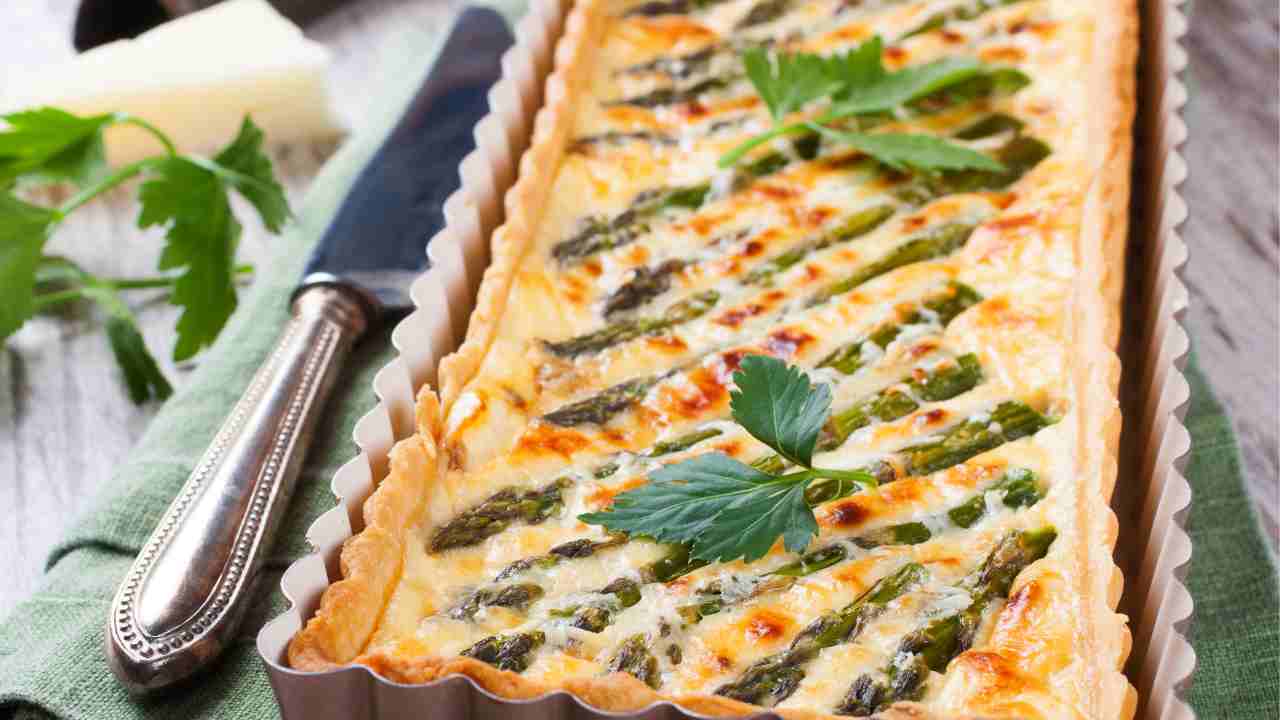 Torta salata asparagi - Ricettasprint.it