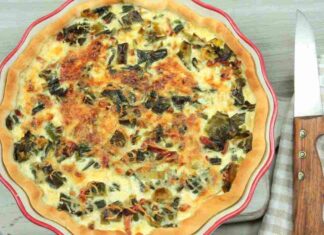 Torta sfogliata con bietole provola - Ricettasprint.it