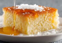 Torta umida cocco e miele 21082025 ricettasprint.it