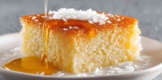 Torta umida cocco e miele 21082025 ricettasprint.it