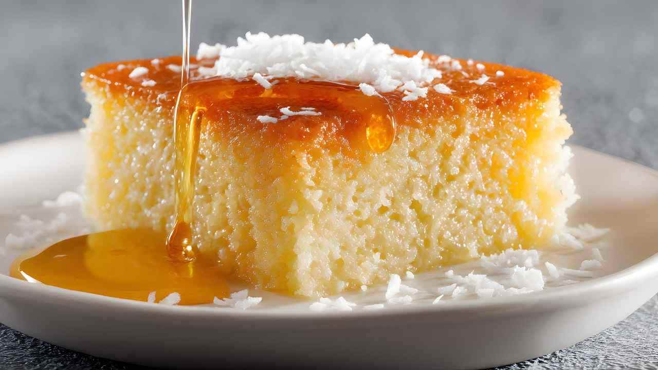 Torta umida cocco e miele 21082025 ricettasprint.it