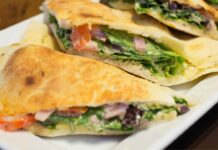 Tramezzini pizza con verdure - Ricettasprint.it