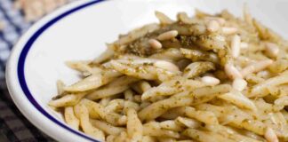 Trofie al pesto di pistacchio - RicettaSprint