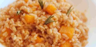 Un riso così non lo mangi tutti i giorni, io lo faccio con la zucca e ci metto anche il rosmarino ricettasprint.it
