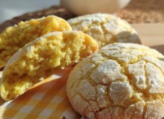 biscotti crinkle al limone ricettasprint