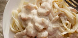 fettuccine alfredo gamberetti ricettasprint