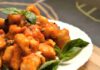 per un piatto di gnocchi come questo ci vogliono in tutto 10 miunti di preparazione, li faccio al volo, salgono dal bollo e sono pronti RIcettasprint.it