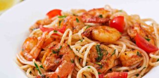 spaghetti ai gamberi ricettasprint