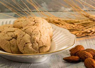 Biscotti alle mandorle e vaniglia