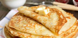 Crêpes per gli intolleranti al lattosio