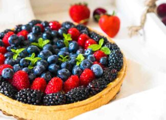 Crostata ai frutti di bosco di Daniele Persegani - Ricettasprint.it