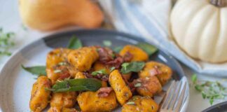 Gnocchi con patate e zucca