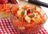 Ho preparato un’insalata di carote con quello che avevo nel frigo, ho fatto un primo piatto light super fresco a prova di dieta
