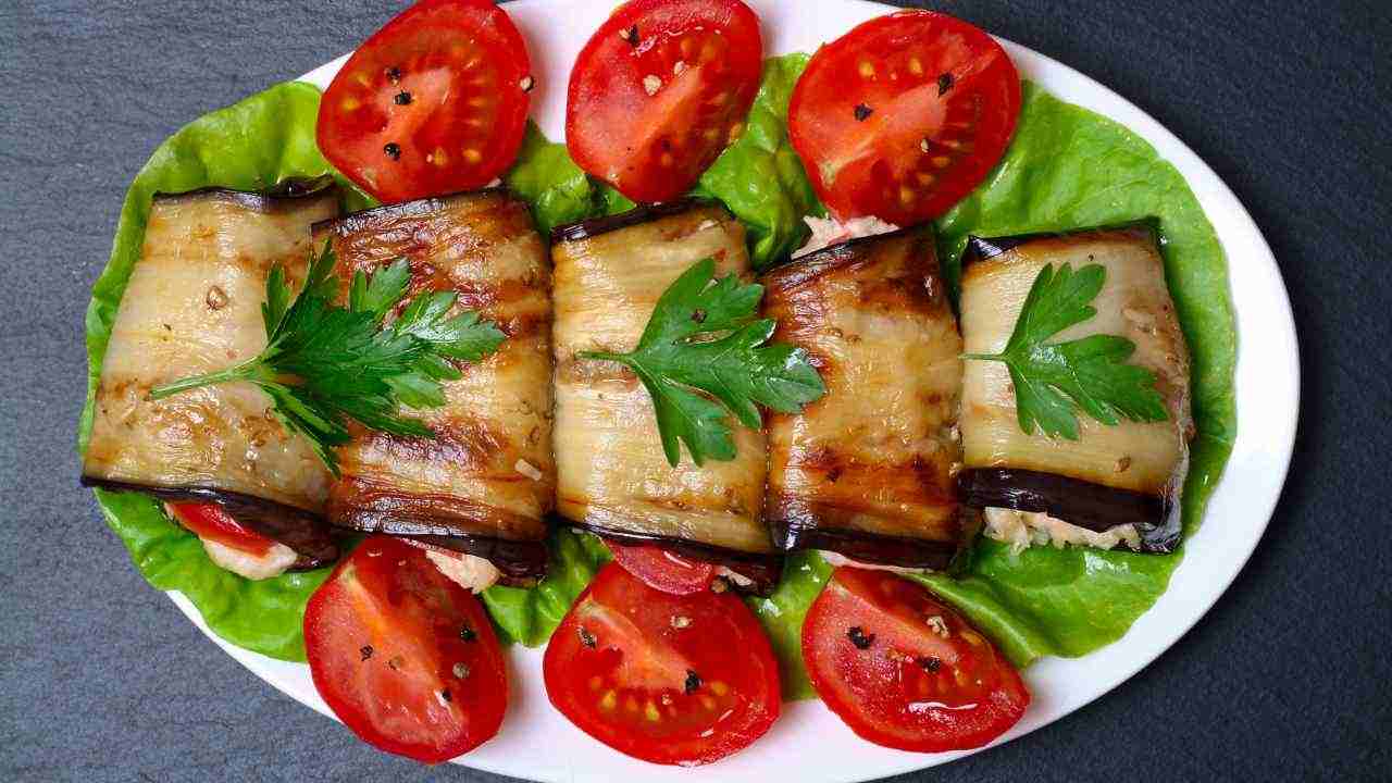 Involtini di melanzane leggeri - RicettaSprint