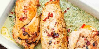 Involtini di pollo ripieni di prosciutto e formaggio ricettasprint.it
