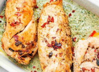 Involtini di pollo ripieni di prosciutto e formaggio ricettasprint.it