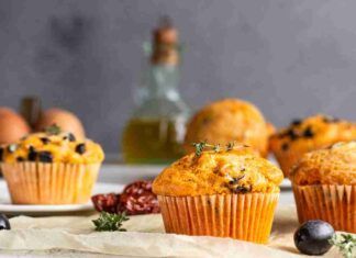 Muffin con affettati e formaggi