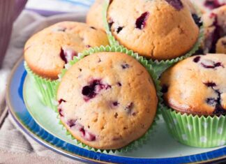 Muffin con mirtilli - Ricettasprint.it