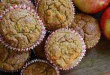 Fai i muffin così e salvi la colazione a tutta la famiglia, leggeri, saporiti e rustici, la ricetta della nonna non ti deluderà Muffin mele e cannella senza uova - Ricettasprint.it