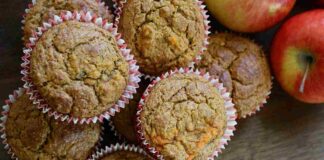 Muffin mele e cannella senza uova - Ricettasprint.it