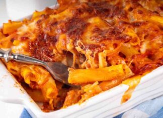 Pasta al forno con melanzane e formaggi - Ricettasprint.it