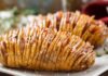 Patate hasselback con speck e provola - Ricettasprint.it
