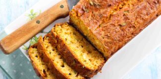 Plumcake salato con le verdure