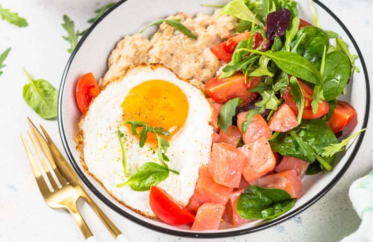 Un esempio di colazione salata