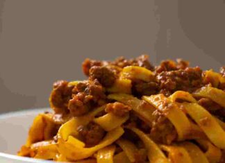 Tagliatelle al ragù senza glutine