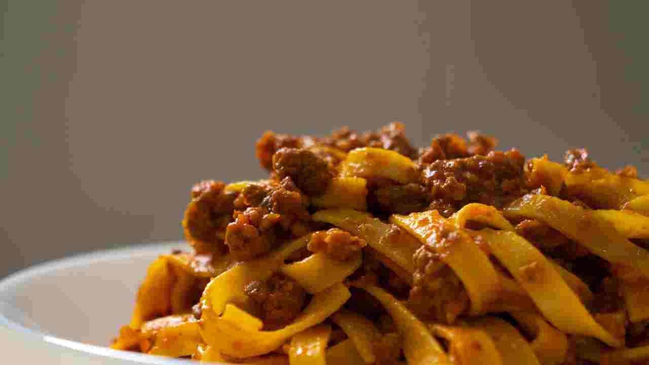 Tagliatelle al ragù senza glutine