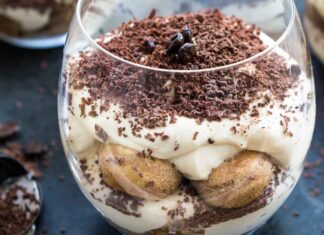 Tiramisù dietetico facile da preparare - RicettaSprint