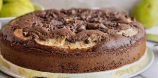 Torta alle pere e cioccolato - Ricettasprint.it