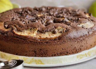 Torta alle pere e cioccolato - Ricettasprint.it