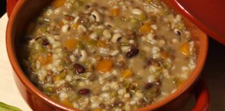 Zuppa legumi e orzo - Ricettasprint.it
