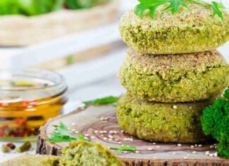 burger di ceci e spinaci ricettasprint.it