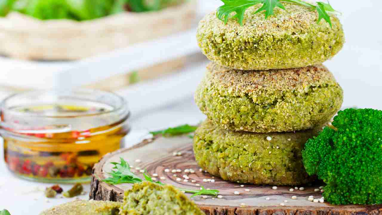 burger di ceci e spinaci ricettasprint.it