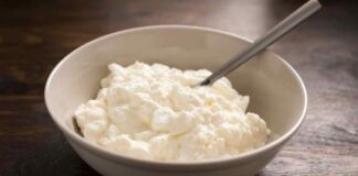 Formaggio cremoso fatto in casa