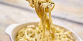 linguine cremose ricotta e limone ricettasprint.it