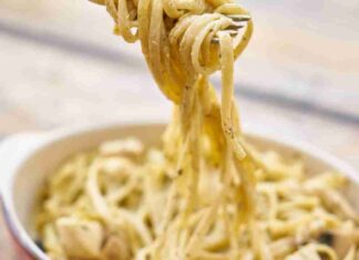linguine cremose ricotta e limone ricettasprint.it