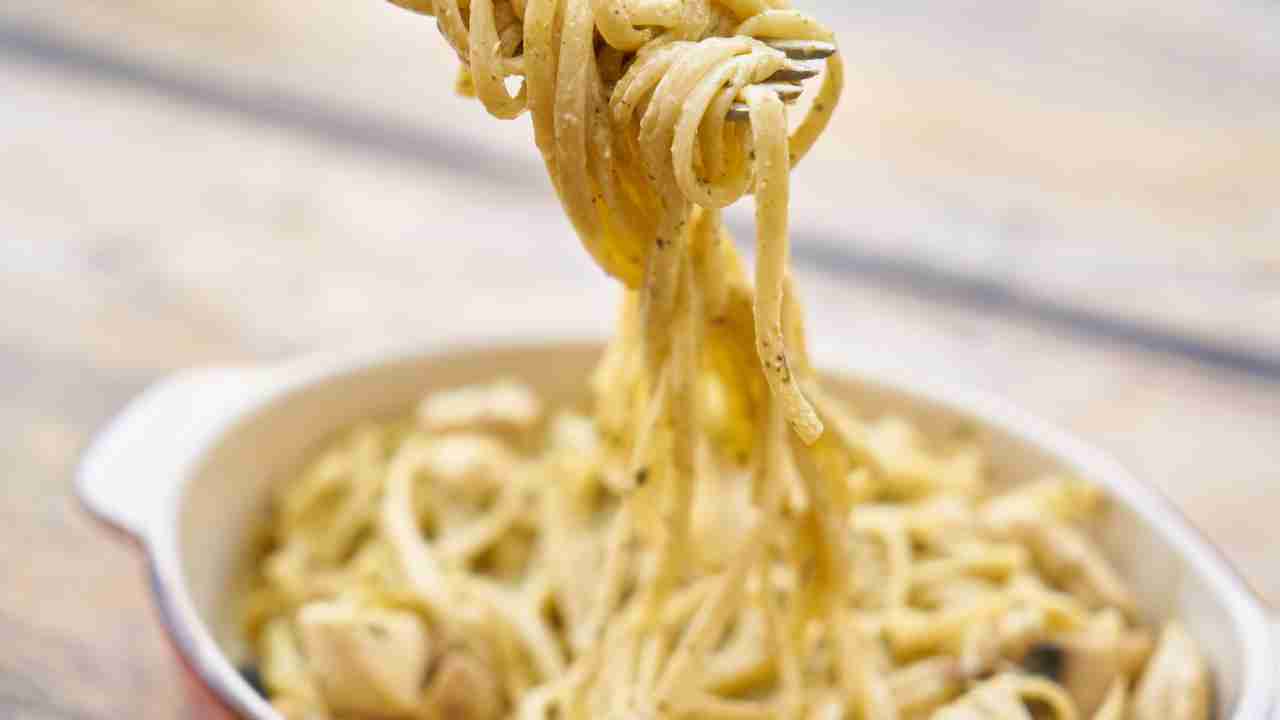 linguine cremose ricotta e limone ricettasprint.it