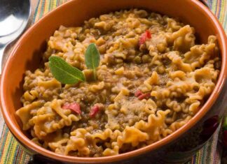 pasta e lenticchie alla napoletana ricettasprint