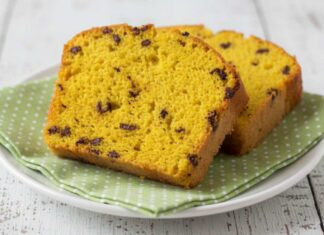 plumcake zucca yogurt e gocce di cioccolato ricettasprint
