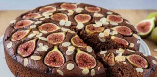 torta soffice cacao fichi ricettasprint